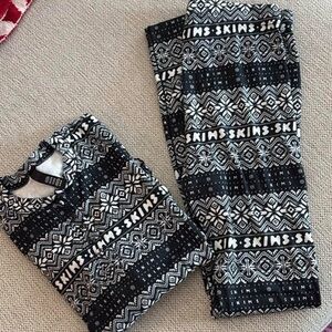 Skims holiday PJ’s